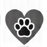 Heart with paw print icon symbolizing cruelty-free practices